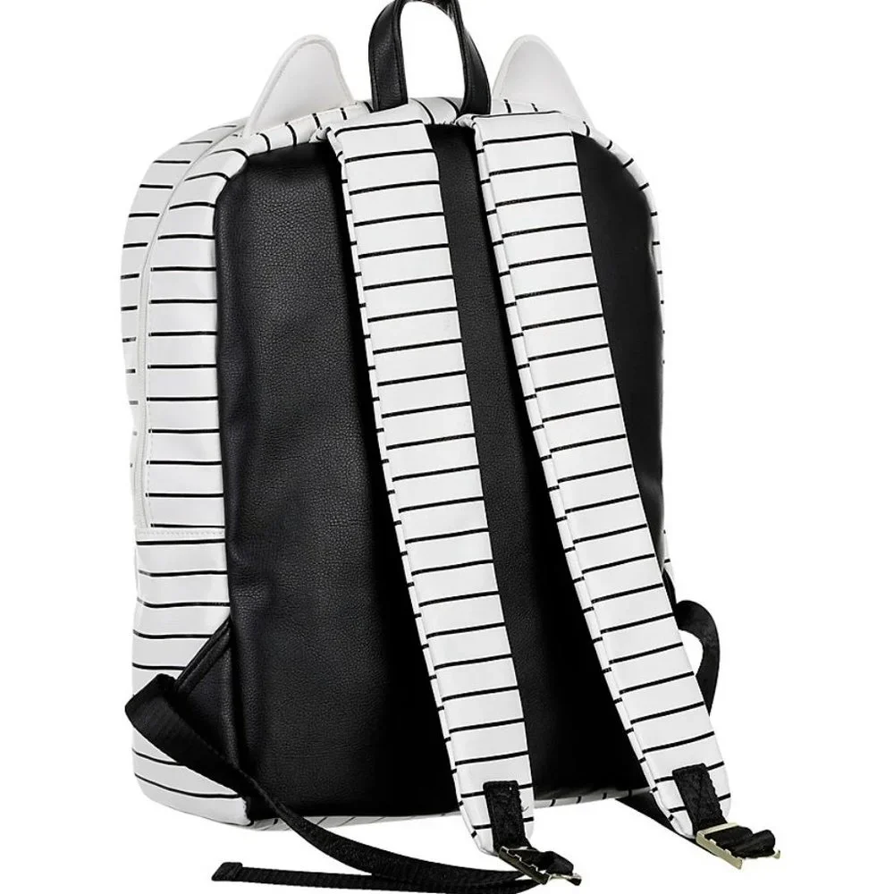 Luv Betsey Johnson Large Kitsch Unicorn Backpack Faux Fur Sparkle OS